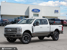 NEW 2026 Ford F-350 Super Duty King Ranch - Star White/marsh Grey Accent Exterior - $124,176 - Stock #D60485 - VIN 1FT8W3BM0TED84713