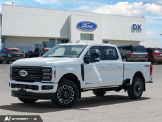 NEW 2026 Ford F-350 Super Duty Platinum - Star White Tri-coat Metallic Exterior - $118,329 - Stock #D60632 - VIN 1FT8W3BM1TED96420