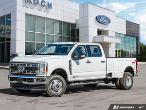 NEW 2026 Ford F-350 Super Duty XLT DRW - Oxford White Exterior - $90,499 - Stock #E60466 - VIN 1FT8W3DT3TEE00083