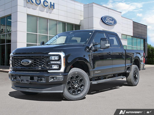 NEW 2026 Ford F-350 Super Duty Lariat - Agate Black Exterior - $105,182 - Stock #E60755 - VIN 1FT8W3BT9TEE72621