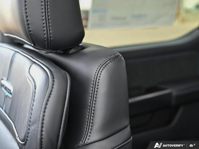 NEW 2026 Ford F-350 Super Duty Platinum Tremor - Agate Black Exterior / BLACK ONYX/BLUE LEATHER Interior - $136,453 - Stock #E60443 - VIN 1FT8W3BM7TED99614 - Photo 23