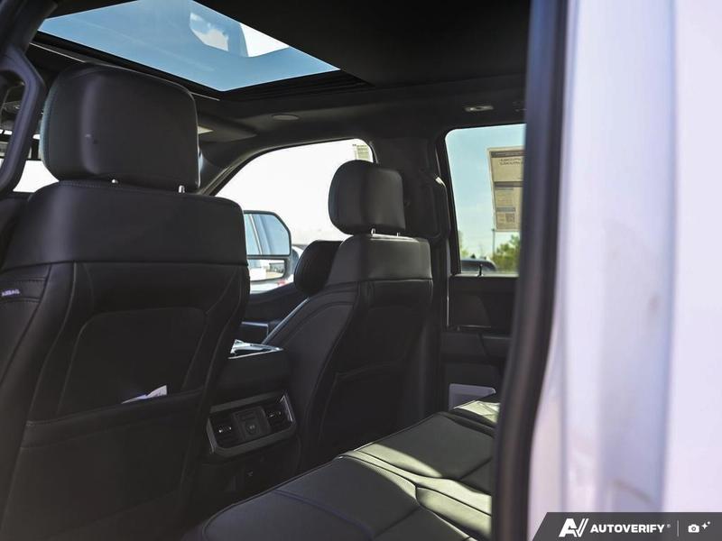 NEW 2026 Ford F-350 Super Duty Platinum Tremor - Star White Tri-coat Metallic Exterior / BLACK ONYX/BLUE LEATHER Interior - $137,153 - Stock #E60247 - VIN 1FT8W3BM5TED66353 - Photo 24