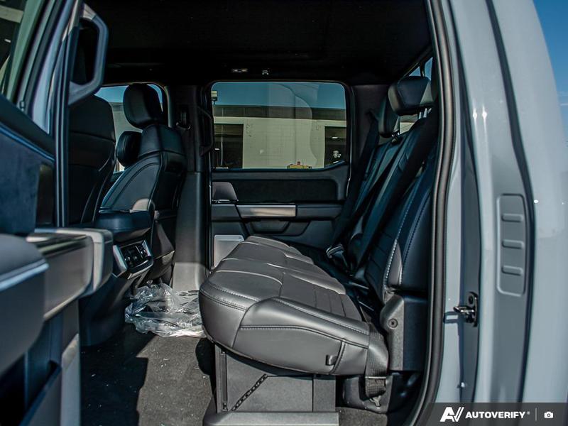 NEW 2026 Ford F-350 Super Duty Platinum Tremor - Glacier Gray Exterior / BLACK ONYX/BLUE LEATHER Interior - $134,693 - Stock #E60035 - VIN 1FT8W3BM4TEC29646 - Photo 25