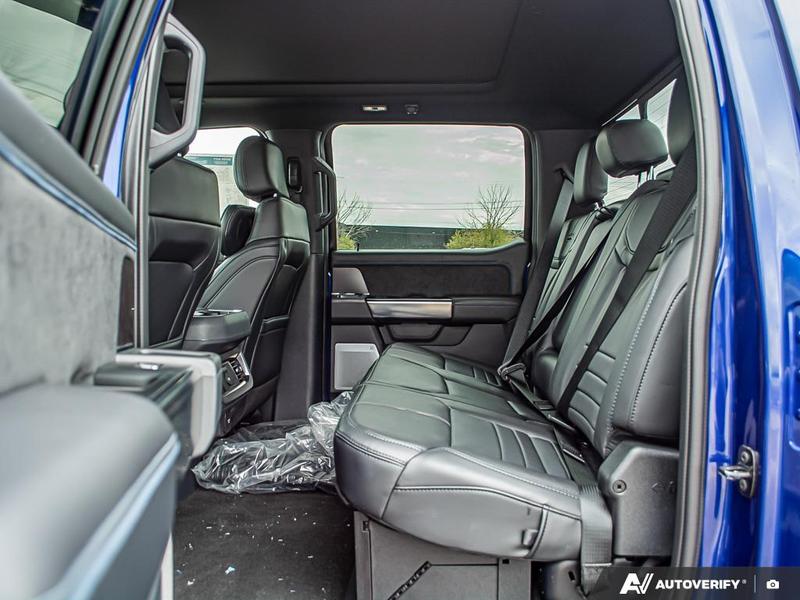 NEW 2026 Ford F-350 Super Duty Platinum Tremor - Argon Blue Metallic Exterior / BLACK ONYX/BLUE LEATHER Interior - $133,893 - Stock #E60017 - VIN 1FT8W3BM1TEC04574 - Photo 25