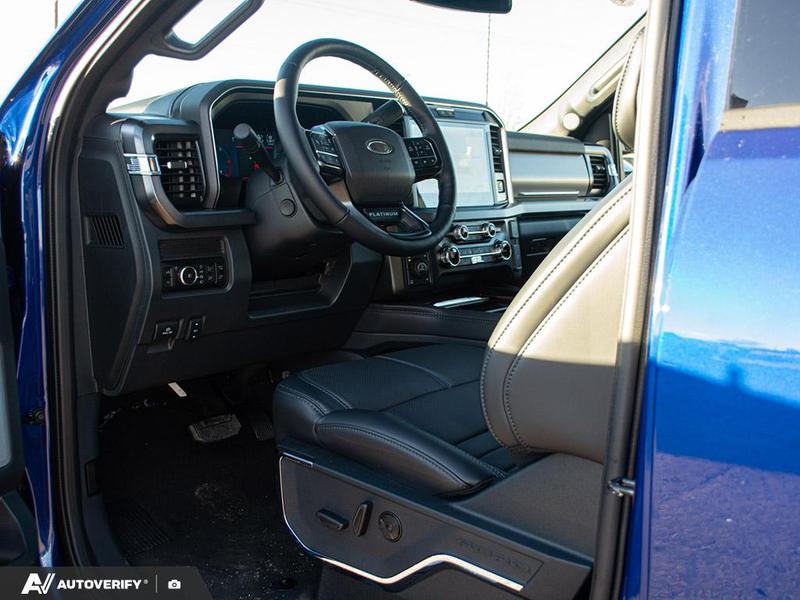 NEW 2026 Ford F-350 Super Duty Platinum - Argon Blue Metallic Exterior / BLACK LEATHER Interior - $123,566 - Stock #D60075 - VIN 1FT8W3BTXTEC87400 - Photo 25