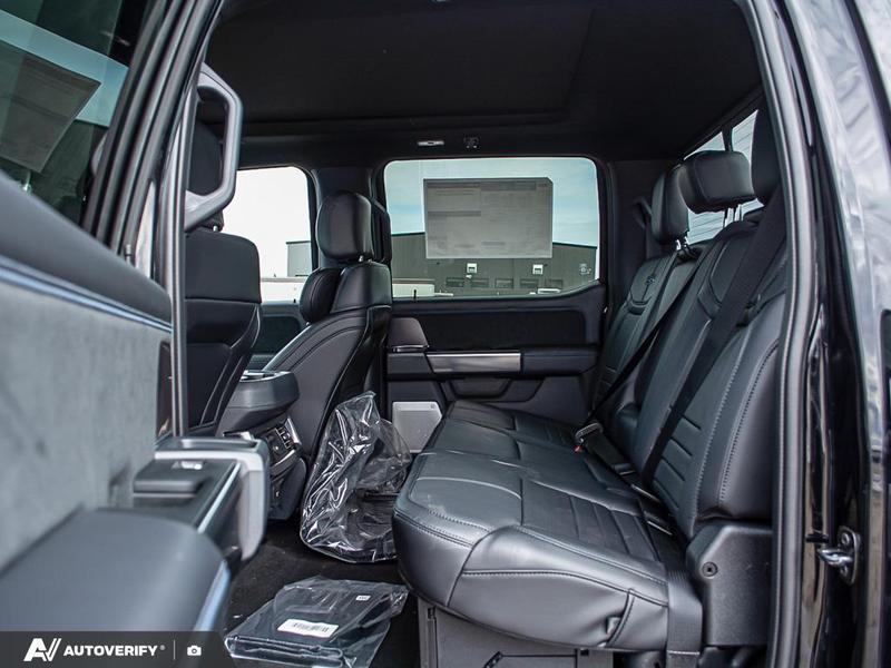 NEW 2026 Ford F-350 Super Duty Platinum - Agate Black Exterior / BLACK ONYX/BLUE LEATHER Interior - $125,916 - Stock #D60355 - VIN 1FT8W3BT0TEE03431 - Photo 25