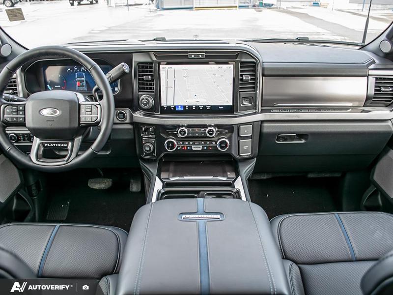 NEW 2026 Ford F-350 Super Duty Platinum - Agate Black Exterior / BLACK ONYX/BLUE LEATHER Interior - $120,761 - Stock #D60311 - VIN 1FT8W3BT6TED85081 - Photo 26