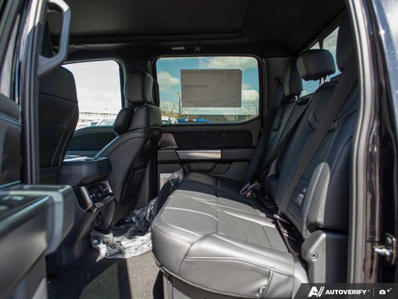 NEW 2026 Ford F-350 Super Duty Platinum Tremor - Agate Black Exterior / BLACK ONYX/BLUE LEATHER Interior - $125,720 - Stock #E60283 - VIN 1FT8W3BM8TED60496 - Photo 25