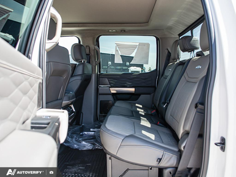 NEW 2026 Ford F-350 Super Duty Platinum - Star White Tri-coat Metallic Exterior / SMOKED TRUFFLE LEATHER Interior - $125,086 - Stock #D60606 - VIN 1FT8W3BM8TEE26769 - Photo 25