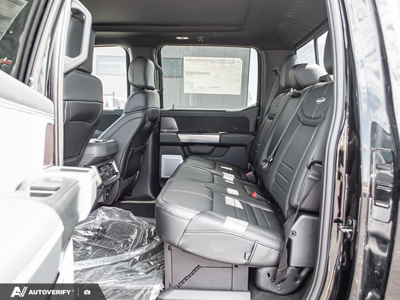 NEW 2026 Ford F-350 Super Duty Platinum - Agate Black Metallic Exterior / BLACK ONYX/PLATINUM BLUE, UNIQUE PLATINUM LEATHER 40/CONSOLE/40 Interior - $120,930 - Stock #D60703 - VIN 1FT8W3BM4TED65193 - Photo 25