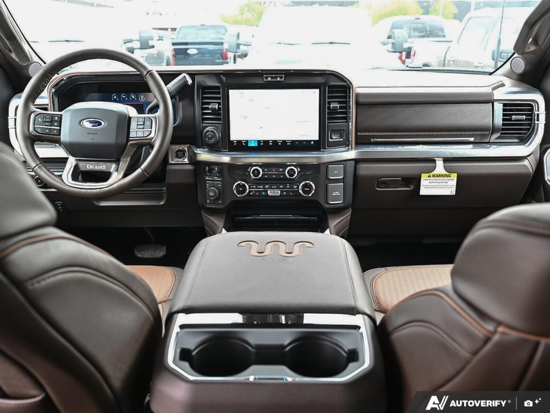 NEW 2026 Ford F-350 Super Duty King Ranch - Agate Black/marsh Grey Accent Exterior / JAVA LEATHER Interior - $116,762 - Stock #E60468 - VIN 1FT8W3BT3TEE05660 - Photo 25