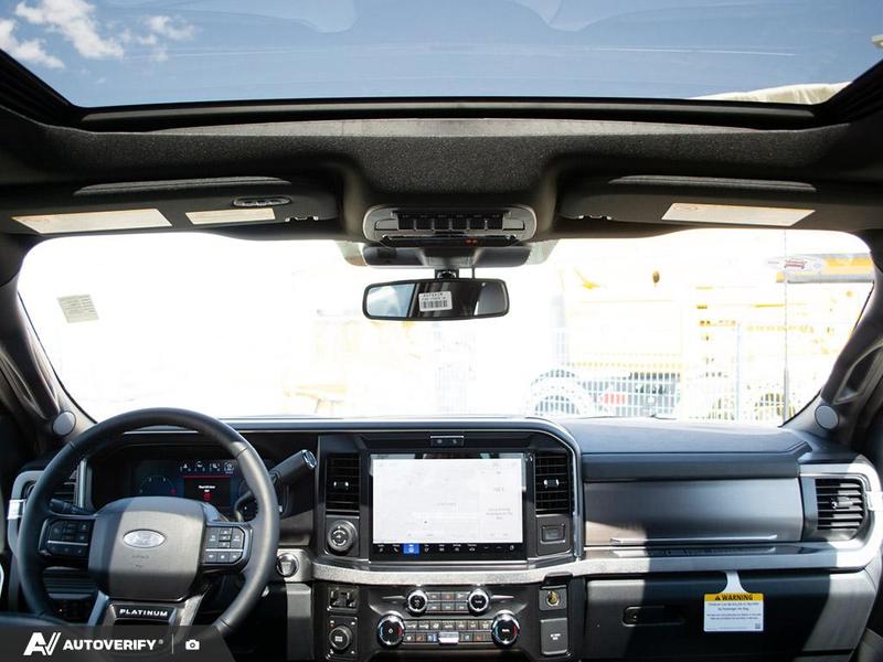 NEW 2026 Ford F-350 Super Duty Platinum - Carbonized Grey Metallic Exterior / BLACK ONYX/BLUE LEATHER Interior - $120,761 - Stock #D60428 - VIN 1FT8W3BT1TEE29312 - Photo 27