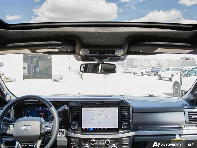 NEW 2026 Ford F-350 Super Duty Platinum Tremor - Agate Black Exterior / BLACK ONYX/BLUE LEATHER Interior - $136,353 - Stock #E60283 - VIN 1FT8W3BM8TED60496 - Photo 27