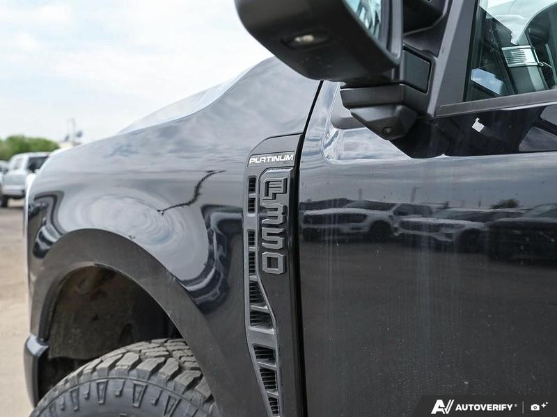 NEW 2026 Ford F-350 Super Duty Platinum Tremor - Agate Black Exterior / BLACK ONYX/BLUE LEATHER Interior - $136,453 - Stock #E60443 - VIN 1FT8W3BM7TED99614 - Photo 27