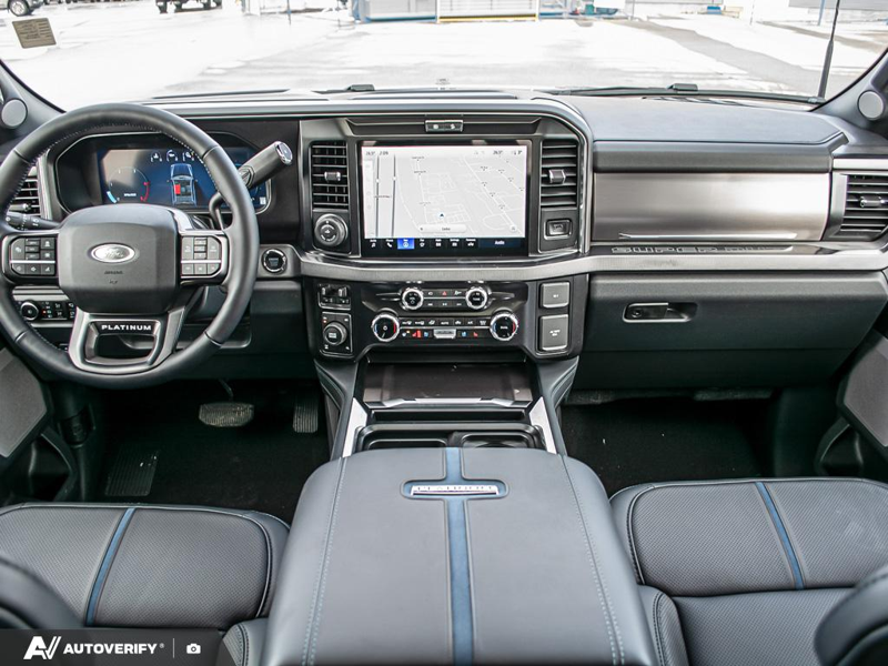 NEW 2026 Ford F-350 Super Duty Platinum - Agate Black Exterior / BLACK ONYX/BLUE LEATHER Interior - $114,915 - Stock #D60311 - VIN 1FT8W3BT6TED85081 - Photo 26