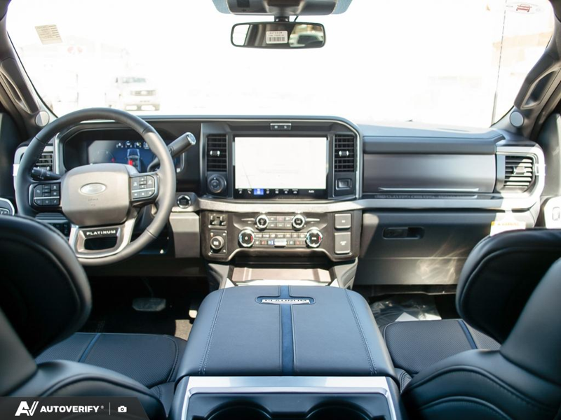 NEW 2026 Ford F-350 Super Duty Platinum - Agate Black Exterior / BLACK ONYX/BLUE LEATHER Interior - $125,161 - Stock #D60434 - VIN 1FT8W3BM6TEE29167 - Photo 26
