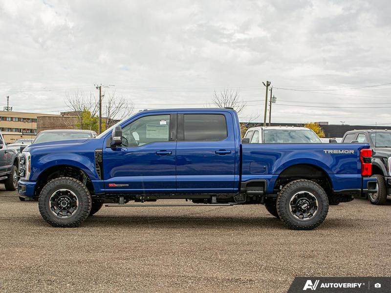 NEW 2026 Ford F-350 Super Duty Platinum Tremor - Argon Blue Metallic Exterior / BLACK ONYX/BLUE LEATHER Interior - $133,893 - Stock #E60017 - VIN 1FT8W3BM1TEC04574 - Photo 3