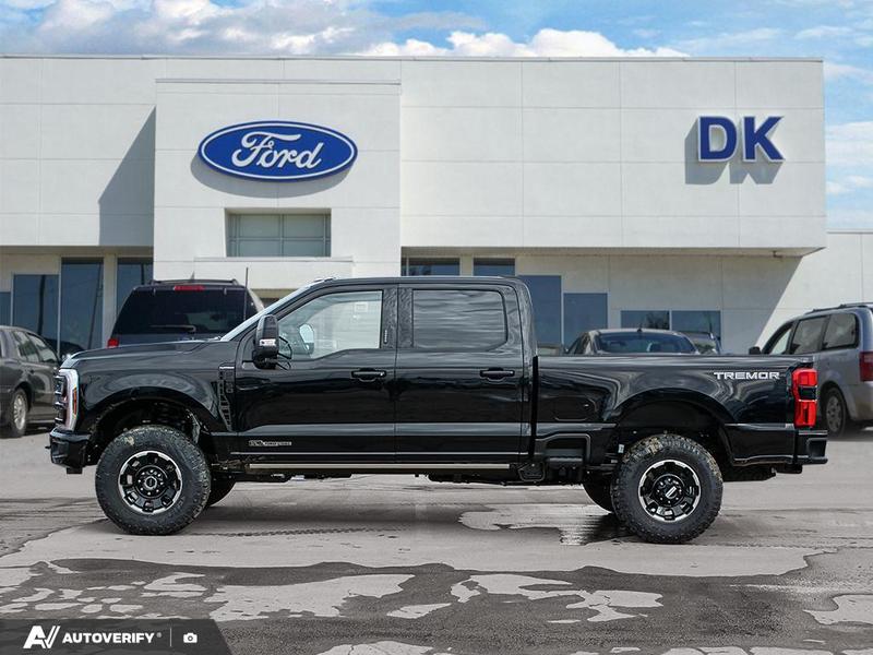 NEW 2026 Ford F-350 Super Duty Platinum - Agate Black Exterior / BLACK ONYX/BLUE LEATHER Interior - $125,916 - Stock #D60355 - VIN 1FT8W3BT0TEE03431 - Photo 3