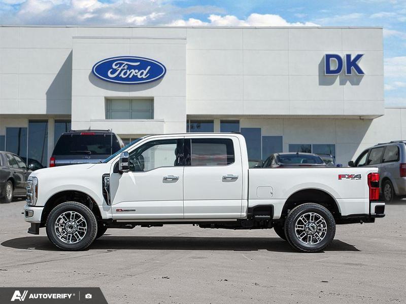 NEW 2026 Ford F-350 Super Duty Platinum - Star White Tri-coat Metallic Exterior / SMOKED TRUFFLE LEATHER Interior - $129,606 - Stock #D60450 - VIN 1FT8W3BM2TEE31398 - Photo 3