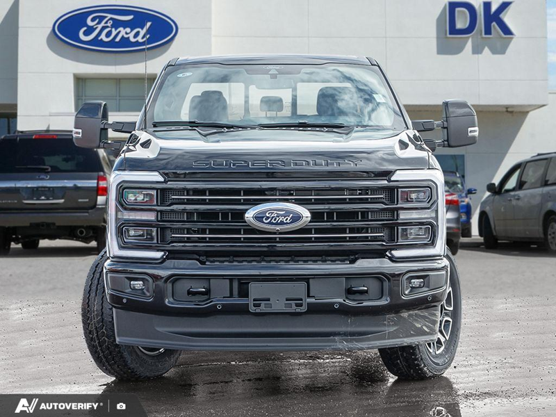 NEW 2026 Ford F-350 Super Duty Platinum - Agate Black Exterior / BLACK ONYX/BLUE LEATHER Interior - $114,915 - Stock #D60311 - VIN 1FT8W3BT6TED85081 - Photo 2
