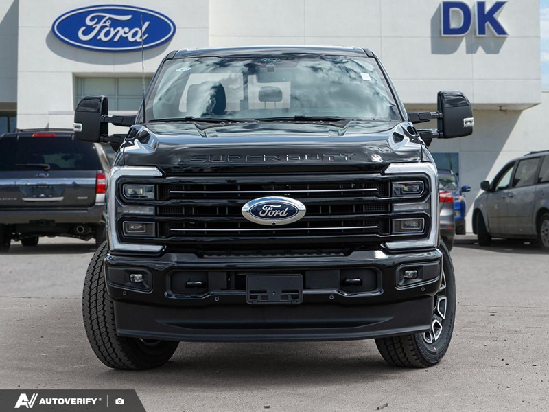 NEW 2026 Ford F-350 Super Duty Platinum - Agate Black Exterior / BLACK ONYX/BLUE LEATHER Interior - $114,915 - Stock #D60436 - VIN 1FT8W3BT6TEE26681 - Photo 2