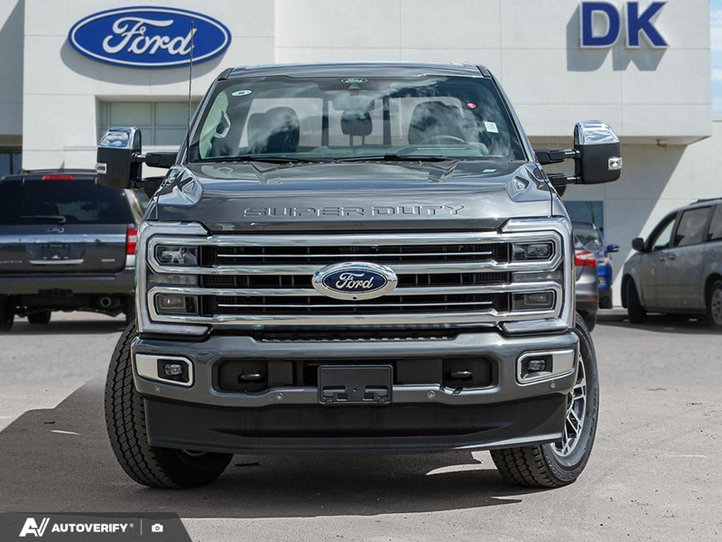 NEW 2026 Ford F-350 Super Duty Platinum - Carbonized Grey Metallic Exterior / SMOKED TRUFFLE LEATHER Interior - $121,995 - Stock #D60451 - VIN 1FT8W3BM2TEE31708 - Photo 2