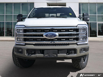 NEW 2026 Ford F-350 Super Duty King Ranch Tremor - Star White/marsh Grey Accent Exterior - $124,688 - Stock #E60144 - VIN 1FT8W3BM6TED08221