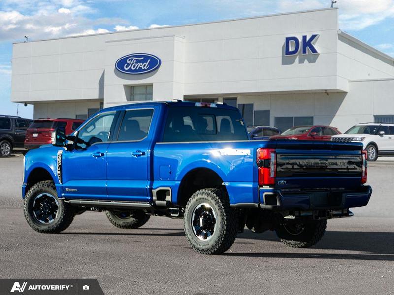 NEW 2026 Ford F-350 Super Duty Platinum - Argon Blue Metallic Exterior / BLACK LEATHER Interior - $123,566 - Stock #D60075 - VIN 1FT8W3BTXTEC87400 - Photo 4
