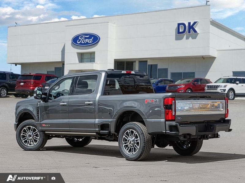 NEW 2026 Ford F-350 Super Duty Platinum - Carbonized Grey Metallic Exterior / SMOKED TRUFFLE LEATHER Interior - $128,806 - Stock #D60451 - VIN 1FT8W3BM2TEE31708 - Photo 4