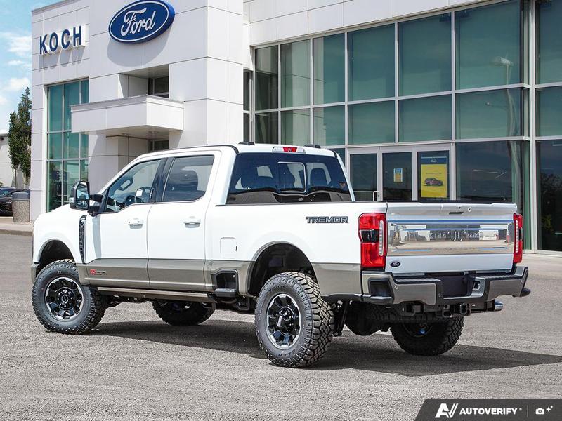 NEW 2026 Ford F-350 Super Duty King Ranch Tremor - Star White/marsh Grey Accent Exterior / JAVA LEATHER Interior - $135,867 - Stock #E60602 - VIN 1FT8W3BMXTEE24019 - Photo 4