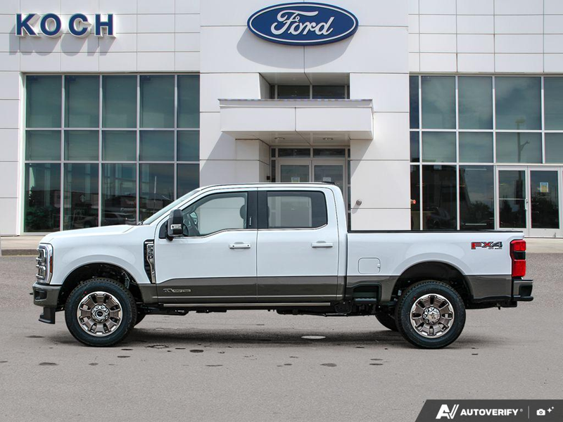 NEW 2026 Ford F-350 Super Duty King Ranch - Oxford White/marsh Grey Exterior / JAVA LEATHER Interior - $118,862 - Stock #E60467 - VIN 1FT8W3BT1TEE00845 - Photo 3