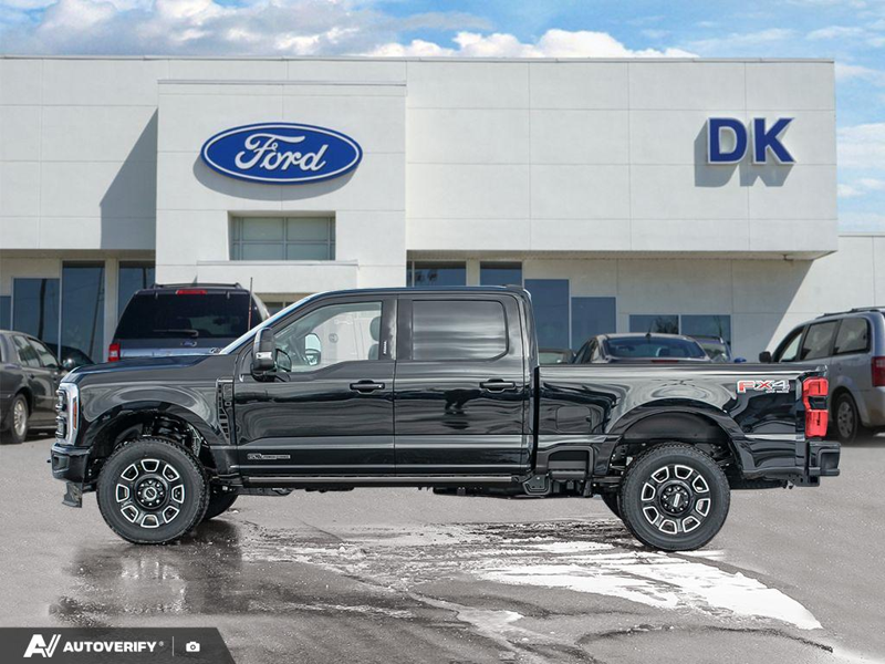 NEW 2026 Ford F-350 Super Duty Platinum - Agate Black Exterior / BLACK ONYX/BLUE LEATHER Interior - $114,915 - Stock #D60311 - VIN 1FT8W3BT6TED85081 - Photo 3