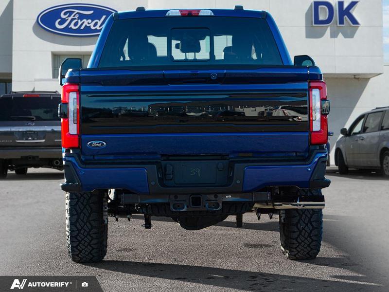 NEW 2026 Ford F-350 Super Duty Platinum - Argon Blue Metallic Exterior / BLACK LEATHER Interior - $123,566 - Stock #D60075 - VIN 1FT8W3BTXTEC87400 - Photo 5