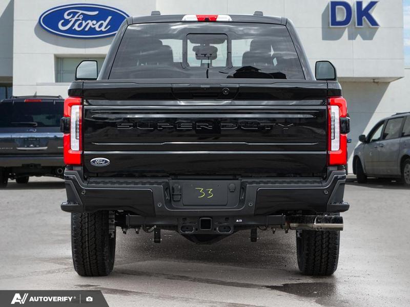 NEW 2026 Ford F-350 Super Duty Platinum - Agate Black Exterior / BLACK ONYX/BLUE LEATHER Interior - $124,761 - Stock #D60306 - VIN 1FT8W3BM5TED97599 - Photo 5