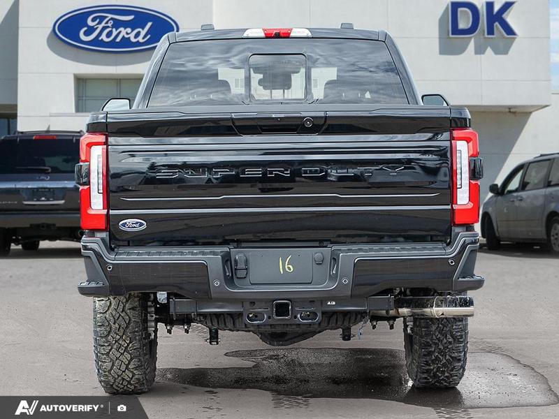 NEW 2026 Ford F-350 Super Duty Platinum - Agate Black Exterior / BLACK ONYX/BLUE LEATHER Interior - $125,916 - Stock #D60355 - VIN 1FT8W3BT0TEE03431 - Photo 5