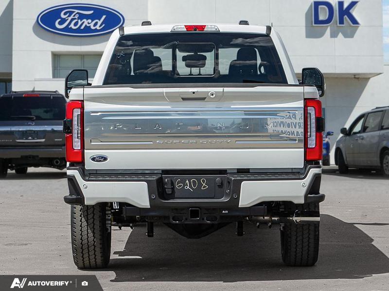 NEW 2026 Ford F-350 Super Duty Platinum - Star White Tri-coat Metallic Exterior / SMOKED TRUFFLE LEATHER Interior - $129,606 - Stock #D60450 - VIN 1FT8W3BM2TEE31398 - Photo 5