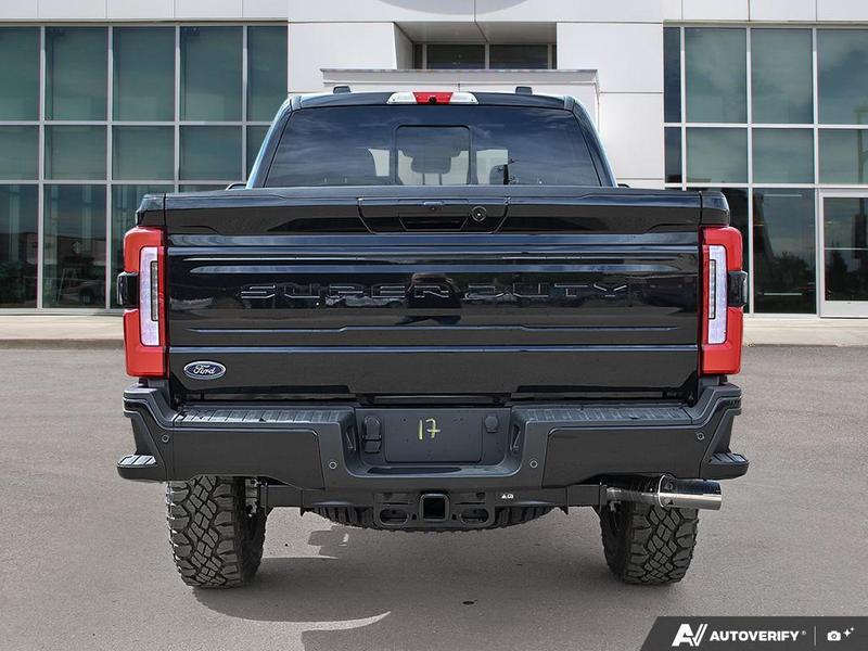 NEW 2026 Ford F-350 Super Duty Platinum Tremor - Agate Black Exterior / BLACK ONYX/BLUE LEATHER Interior - $136,453 - Stock #E60443 - VIN 1FT8W3BM7TED99614 - Photo 5