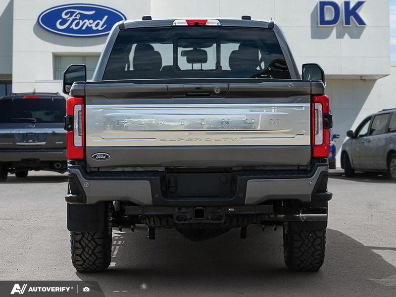 NEW 2026 Ford F-350 Super Duty Platinum - Carbonized Grey Metallic Exterior / SMOKED TRUFFLE LEATHER Interior - $133,960 - Stock #D60591 - VIN 1FT8W3BM7TEE31252 - Photo 5