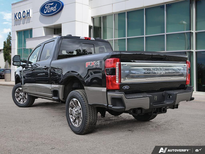 NEW 2026 Ford F-350 Super Duty King Ranch - Agate Black/marsh Grey Accent Exterior / JAVA LEATHER Interior - $116,762 - Stock #E60468 - VIN 1FT8W3BT3TEE05660 - Photo 4