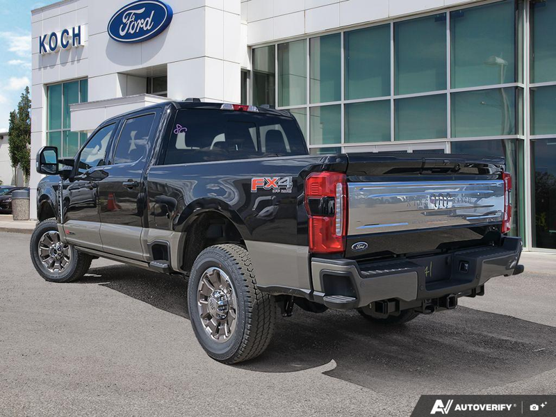 NEW 2026 Ford F-350 Super Duty King Ranch - Agate Black/marsh Grey Accent Exterior / JAVA LEATHER Interior - $125,762 - Stock #E60649 - VIN 1FT8W3BM1TEE28377 - Photo 4