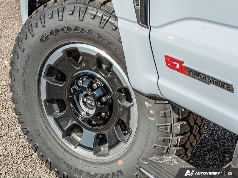 NEW 2026 Ford F-350 Super Duty Platinum Tremor - Glacier Gray Exterior / BLACK ONYX/BLUE LEATHER Interior - $134,693 - Stock #E60035 - VIN 1FT8W3BM4TEC29646 - Photo 6