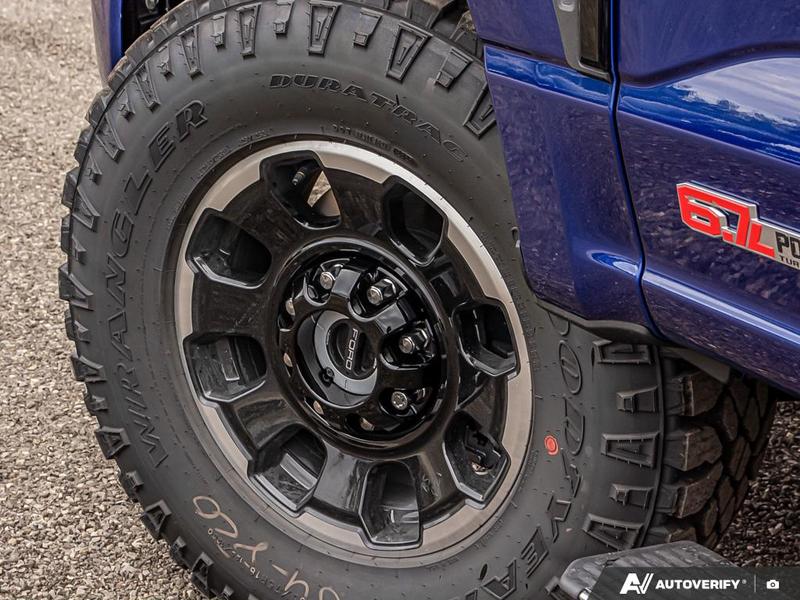 NEW 2026 Ford F-350 Super Duty Platinum Tremor - Argon Blue Metallic Exterior / BLACK ONYX/BLUE LEATHER Interior - $133,893 - Stock #E60017 - VIN 1FT8W3BM1TEC04574 - Photo 6