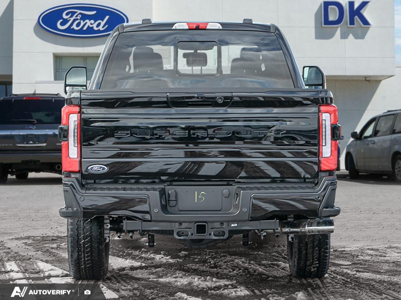 NEW 2026 Ford F-350 Super Duty Platinum - Agate Black Exterior / BLACK ONYX/BLUE LEATHER Interior - $114,915 - Stock #D60311 - VIN 1FT8W3BT6TED85081 - Photo 5