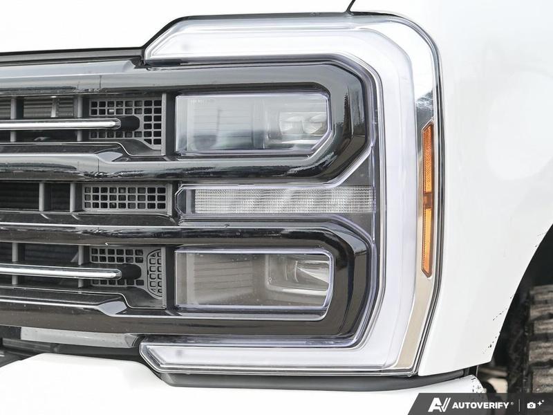 NEW 2026 Ford F-350 Super Duty Platinum Tremor - Star White Tri-coat Metallic Exterior / BLACK ONYX/BLUE LEATHER Interior - $137,253 - Stock #E60436 - VIN 1FT8W3BM9TEE06076 - Photo 10
