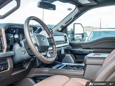 NEW 2026 Ford F-450 Super Duty King Ranch - JAVA LEATHER Interior - $133,877 - Stock #E60132 - VIN 1FT8W4DMXTEC26530