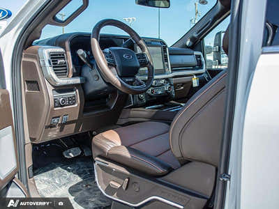 NEW 2026 Ford F-450 Super Duty King Ranch - JAVA LEATHER Interior - $133,528 - Stock #D60566 - VIN 1FT8W4DM0TED86495