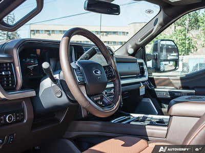 NEW 2026 Ford F-450 Super Duty King Ranch - JAVA LEATHER Interior - $135,787 - Stock #E60420 - VIN 1FT8W4DM3TEE03239