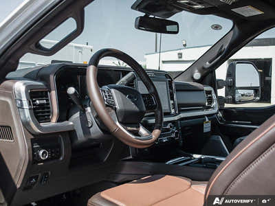 NEW 2026 Ford F-450 Super Duty King Ranch - JAVA LEATHER Interior - $135,787 - Stock #E60404 - VIN 1FT8W4DM0TEE06549
