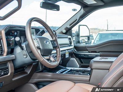 NEW 2026 Ford F-450 Super Duty King Ranch - JAVA LEATHER Interior - $133,877 - Stock #E60132 - VIN 1FT8W4DMXTEC26530