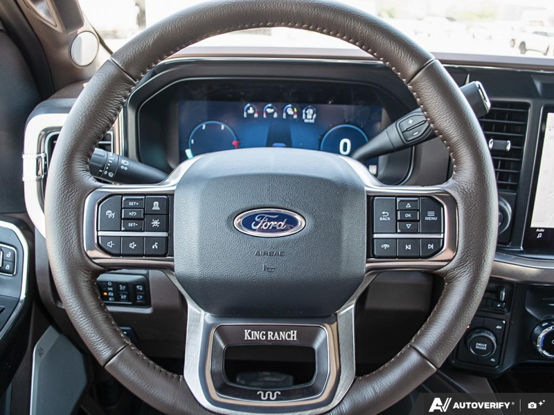 NEW 2026 Ford F-450 Super Duty King Ranch - Star White/marsh Grey Accent Exterior / JAVA LEATHER Interior - $138,287 - Stock #E60404 - VIN 1FT8W4DM0TEE06549 - Photo 14